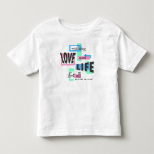 Les Tous Petits T-shirt pour tout-petit avec un message pro-vie.