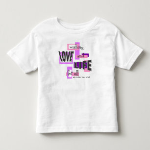 Les Tous Petits T-shirt pour tout-petit avec un message pro-vie.