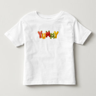 Les Tous Petits T-shirt pour tout-petit avec une typographie de fr