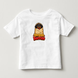 Les Tous Petits T-Shirt pour tout-petit Fun Doggo Burrito Cute Dac