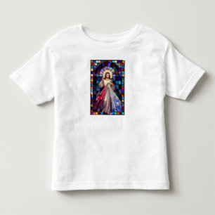 Les Tous Petits T-shirt pour tout-petits Divine Miséricorde Jésus