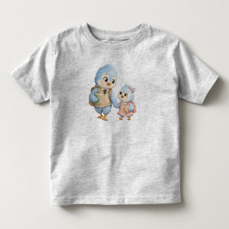 Les Tous Petits T-shirt pour tout-petits frères et sœurs Little Bi