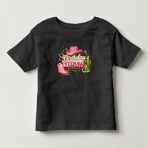 T-shirt Yeehaw pour l'anniversaire d'une petite fi