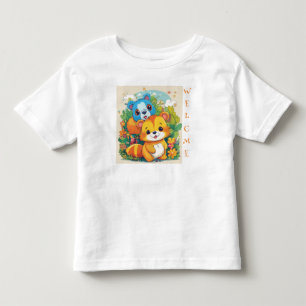 Les Tous Petits Whimsland Wildlife Wonderland - T-shirt pour enfan
