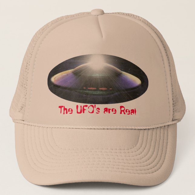 Les "UFO sont vrai" casquette (Devant)