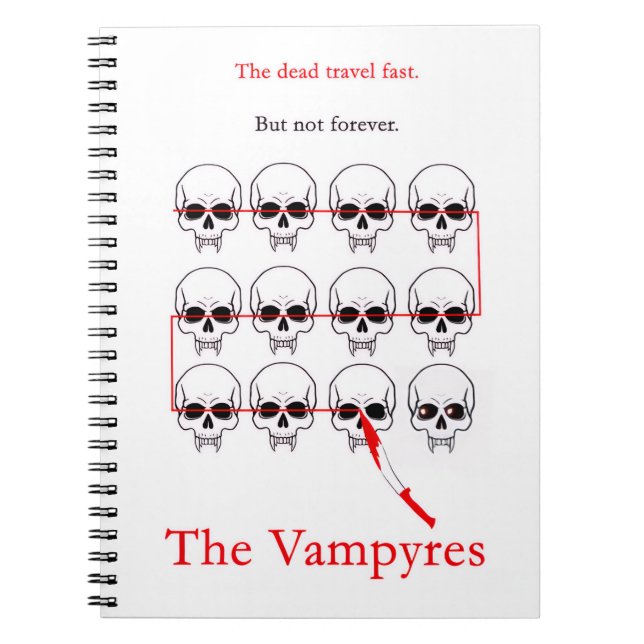 Les Vampyres - Carnet des crânes croisés (Devant)