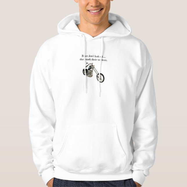 Les vélos Marquent Leur Territoire Sweat - shirt à (Devant)