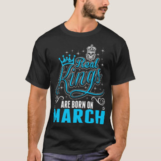 Les Véritables Rois Sont Nés Sur Un Tshirt Mars