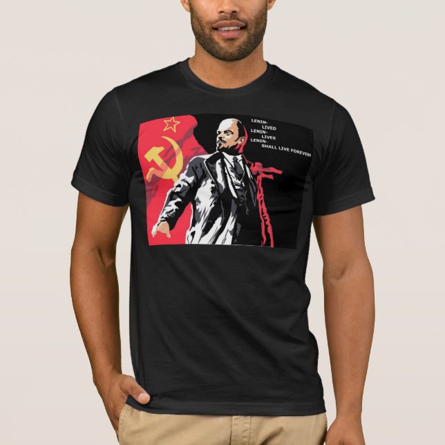 Les "vies de Lénine !" T-shirt (Devant)