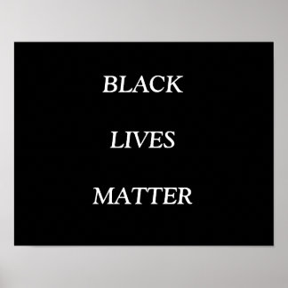 LES VIES NOIRES ONT DE L'IMPORTANCE, POSTER