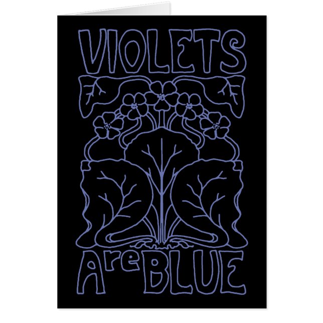 Les Violettes Sont Bleues (Devant)