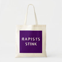 Les violeurs puent - sac fourre-tout