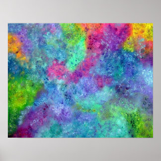 Les visages dans l'univers Impression photo