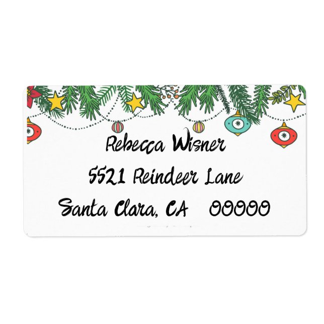 Les voeux de vacances Doodé (Devant)