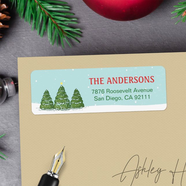 Les Voeux D'Hiver Élégants Vacances Chic (Créateur téléchargé)