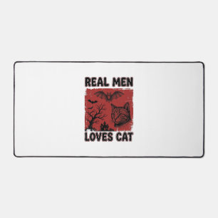 Les vrais hommes aiment les chats Halloween Vintag