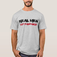 Les "vrais hommes T-shirt mangent crêpes"