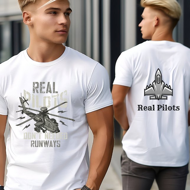 Les vrais pilotes n'ont pas besoin d'un T-shirt Ru (Créateur téléchargé)