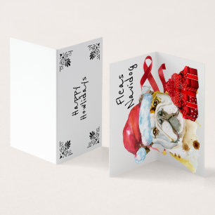 Les xéros de bulldog anglais ferment les cadeaux r