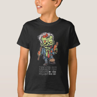 Les zombies mangent le T-shirt du cerveau