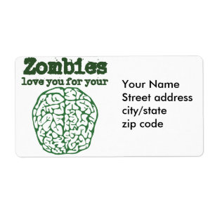 Les zombies t'aiment pour ton CERVEAU