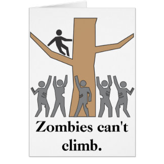 Les zombis sont les grimpeurs putréfiés !