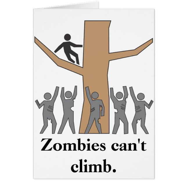 Les zombis sont les grimpeurs putréfiés ! (Devant)