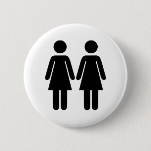 Lesbian 2 Inch Round Button