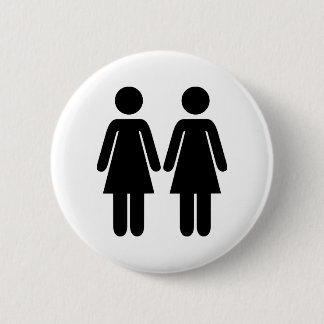 Lesbian 2 Inch Round Button