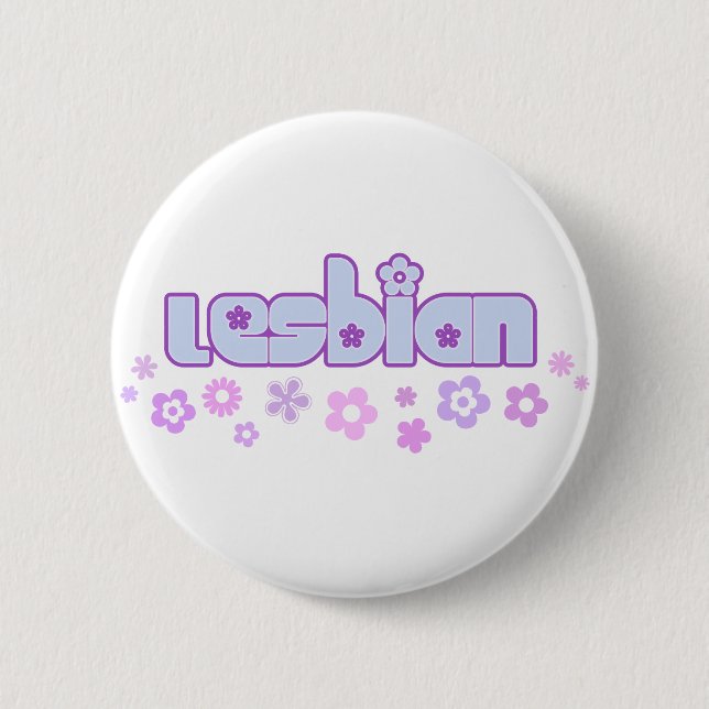 Lesbian 2 Inch Round Button (Front)
