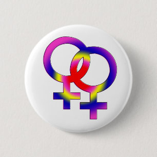 lesbian 2 inch round button