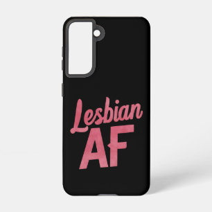 Lesbian AF Flower LGBT Pride Gay Love Parade Samsung Galaxy Case