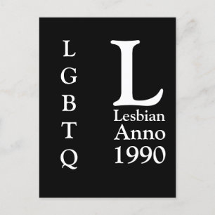 Lesbian Anno ????   Lesbian Pride   Postcard