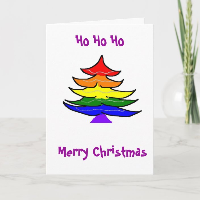 Lesbian Christmas Card Zazzle Ca