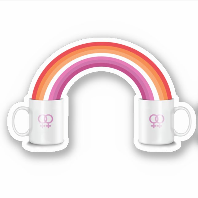 Lesbian Coffee Date (Front)