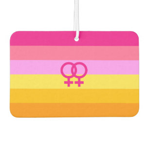Lesbian Dawn Pride WLW Air Freshener