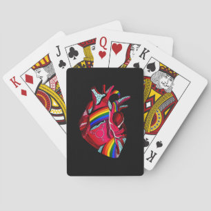 Lesbian Eat What LGBT Funny Black Cat  Playing Cards