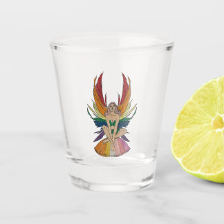 Lesbian Faerie Shot Glass
