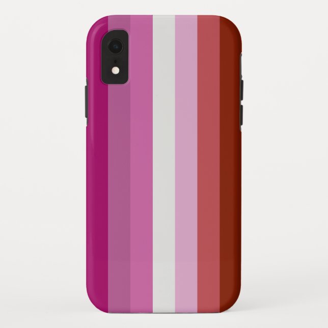 Lesbian Flag Case-Mate iPhone Case (Back)