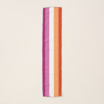 Lesbian Flag Scarf<br><div class="desc">Here you will find a unique collection of modern, cool and funny Lesbian Pride motifs. Browse through our variety and find your favorite part now!</div>