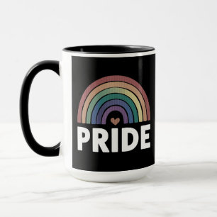 Lesbian Funny LGBT Gay Pride Rainbow Mug
