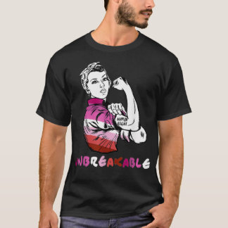 Lesbian Human Rights Unbreakable LGBTQ Cool LGBT A T-Shirt