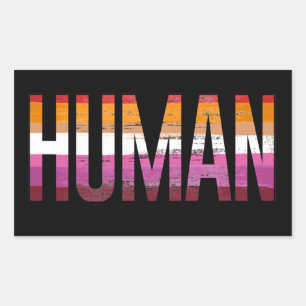 LESBIAN HUMAN T-Shirt Sticker