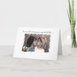 Lesbian love card