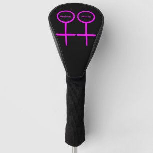Lesbian Lovers Custom Golf Driver Cover