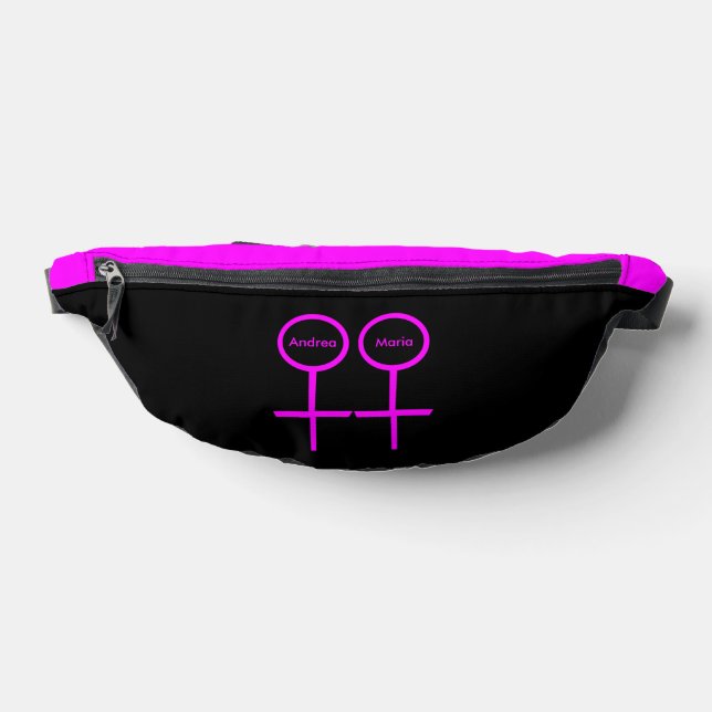 Lesbian Lovers Customizable Fanny Pack (Lay Down)