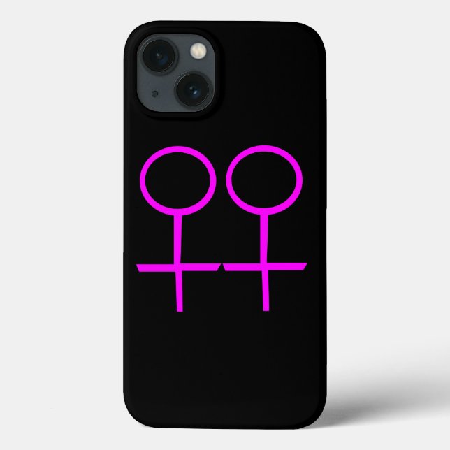 Lesbian Lovers iPhone Case (Back)