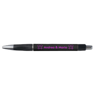 Lesbian Lovers Personalized Pen
