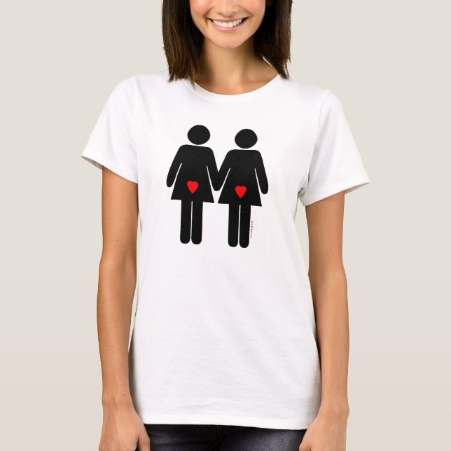 Lesbian Lovers T-Shirt (Front)