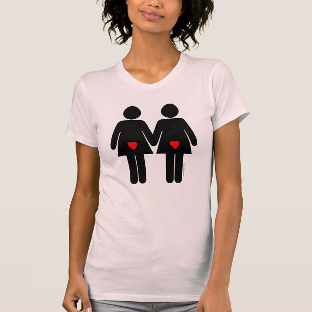 Lesbian Lovers T-Shirt (Front)